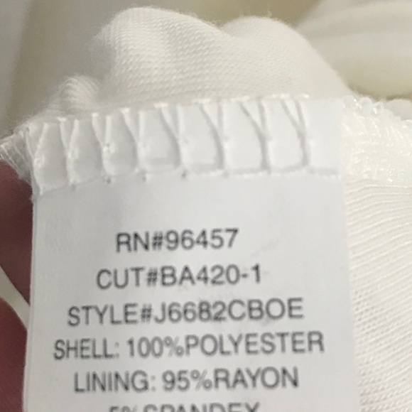 EYESHADOW,Beige Bodysuit sleeves Size M - Picture 4 of 4